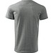 MALFINI T-Shirt Herren Basic, 4XL, dunkelgrau melliert