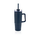Tana Becher aus RCS recyceltem Kunststoff mit Griff 900ml, navy blau