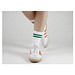 Mr. Socks Tennissocken, White / Green Pantone 347 C