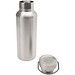 Thor 500 ml RCS-zertifizierte Trinkflasche aus Edelstahl, silber