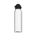 Trinkflasche Active Junior, 650 ml, RENEW, transparent/schwarz