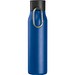 Trinkflasche mit Karabiner, 600ml , blau