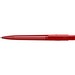 uma® RECYCLED PET PEN PRO transparent Druckkugelschreiber, rot