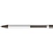 uma® STRAIGHT B Druckbleistift, weiss