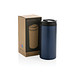 XD XCLUSIVE Metro Becher Becher aus recyceltem Edelstahl, blau