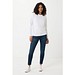 Iqoniq Etosha Lightweight Sweater aus recycelter Baumwolle, recycled white, XXS