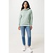 Iqoniq Rila Lightweight Hoodie aus recycelter Baumwolle, Iceberg green, XXS