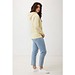 Iqoniq Rila Lightweight Hoodie aus recycelter Baumwolle, cream yellow, XXS