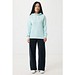 Iqoniq Rila Lightweight Hoodie aus recycelter Baumwolle, crushed mint, S