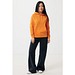 Iqoniq Rila Lightweight Hoodie aus recycelter Baumwolle, orange, S