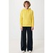 Iqoniq Rila Lightweight Hoodie aus recycelter Baumwolle, gelb, S