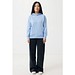 Iqoniq Yengo Hoodie mit Seitentaschen aus rec. Baumwolle, sky blue, XS