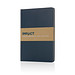 A5 Impact Steinpaper Hardcover Notizbuch, blau