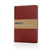 A5 Impact Steinpaper Hardcover Notizbuch, rot