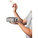 ALLSPICE. Lunchbox. Robuste luftdichte Box aus (90% recyceltem) 750 mL, Satinsilber