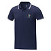 Amarago Polo mit abgesetztem Rand für Herren, navy, M