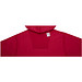 Charon Damen Kapuzenpullover, rot, L
