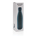 Einfarbige Vakuumisolierte Stainless Steel Flasche, blau