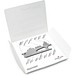 Geschenkartikel: ROMINOX® Key Tool Cargo Ship / Containerschiff (19 Funktionen) im Motiv-Mäppchen Werkzeug, silber
