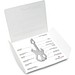 Geschenkartikel: ROMINOX® Key Tool Guitar / Gitarre (19 Funktionen) im Motiv-Mäppchen Große Helden, silber