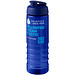 H2O Active® Eco Treble 750 ml Sportflasche mit Stülpdeckel & Trinkklappe, blau, blau