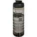 H2O Active® Eco Treble 750 ml Sportflasche mit Stülpdeckel & Trinkklappe, kohle, schwarz