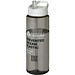 H2O Active® Eco Vibe 850 ml Sportflasche mit Ausgussdeckel, kohle, weiß