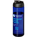 H2O Active® Eco Vibe 850 ml Sportflasche mit Klappdeckel, blau, schwarz