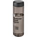 H2O Active® Eco Vibe 850 ml Wasserflasche mit Drehdeckel, kohle, schwarz