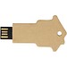 Haus USB-Stick 2.0 aus recyceltem Papier, Kraftpapier, 1GB