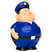 Herr Bert® Anti-Stress-Figuren Polizist Bert®, weiß