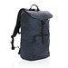 Impact AWARE™ RPET wasserabweisender 15.6 Zoll Laptop-Rucksack, navy blau