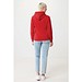 IQONIQ Jasper Hoodie aus recycelter Baumwolle, rot, XXS