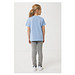 Iqoniq Koli Kids T-Shirt aus recycelter Baumwolle, sky blue, 11-12 y