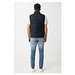 Iqoniq Meru Herren Bodywarmer aus recyceltem Polyester, schwarz, S