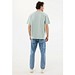IQONIQ Nikko Heavyweight T-Shirt aus recycelter Baumwolle, Iceberg green, L