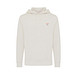 Iqoniq Rila Lightweight Hoodie aus recycelter Baumwolle, ivory white, XXL