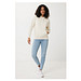 Iqoniq Rila Lightweight Hoodie aus recycelter Baumwolle, natural raw, XXL