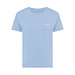 Iqoniq Yala Damen T-Shirt aus recycelter Baumwolle, sky blue, L