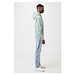 Iqoniq Yoho Relax-Hoodie aus recycelter Baumwolle, Iceberg green, L