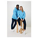 Iqoniq Yoho Relax-Hoodie, ruhiges blau, XXS
