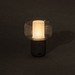 Lux 10W Lautsprecherlampe aus RCS recyceltem Kunststoff, schwarz