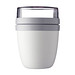 Mepal Lunchpot Ellipse Lebensmittelbehälter, weiß