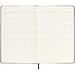 Moleskine Hardcover 12 Monate Tageskalender, schwarz