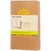 MOLESKINE® Notizbuch Cahier Journal Taschenformat, blanko, kraft brown