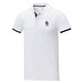 Morgan Polo für Herren, zweifarbig, weiss, XL