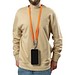 Nivo Crossbody-Handyband aus RCS recyceltem PET, orange