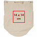 Oeko-Tex® STANDARD 100 Seesack aus Baumwolle mit Kordelzug, weiß Oeko-Tex® STANDARD 100 Seesack aus Baumwolle mit Kordelzug, weiß