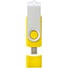 OTG Rotate USB Typ-C Stick, gelb, 16GB