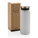 RCS recycelte Stainless Steel Vakuumflasche 600ml, weiß